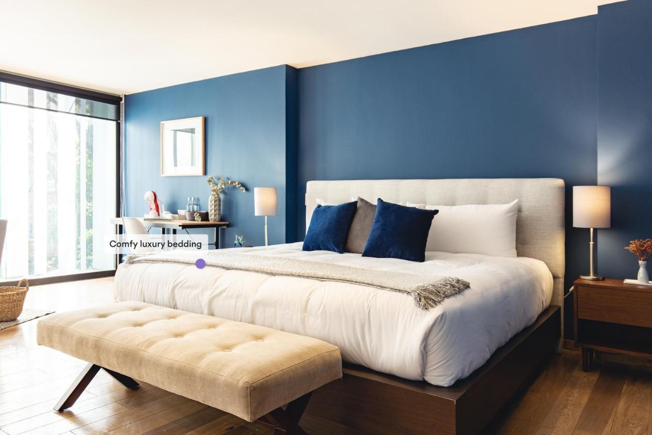 Casai Bright Designer Studio With Balcony In Polanco Mexico By Eksteriør billede